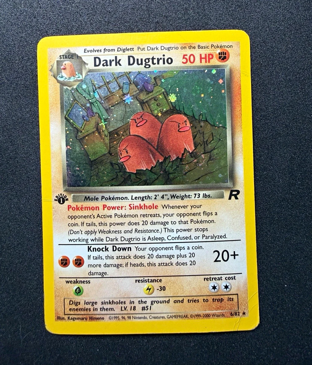 25+ Dark Dugtrio 6/82 Team Rocket for sale | Updated Oct 2026