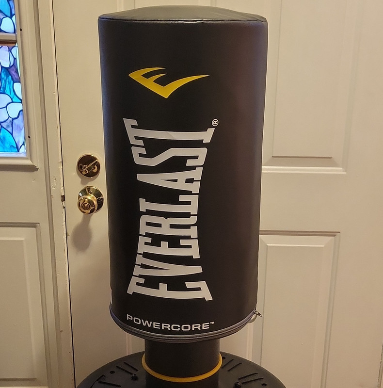 NWOB - Everlast Powercore Freestanding Standing Bag Punching Bag Black