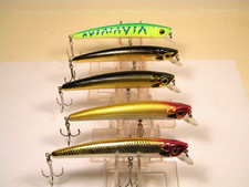 5 Bass Pro Shops Tourney Special Minnow Clown Gold Firetig Rattle crankbait lure