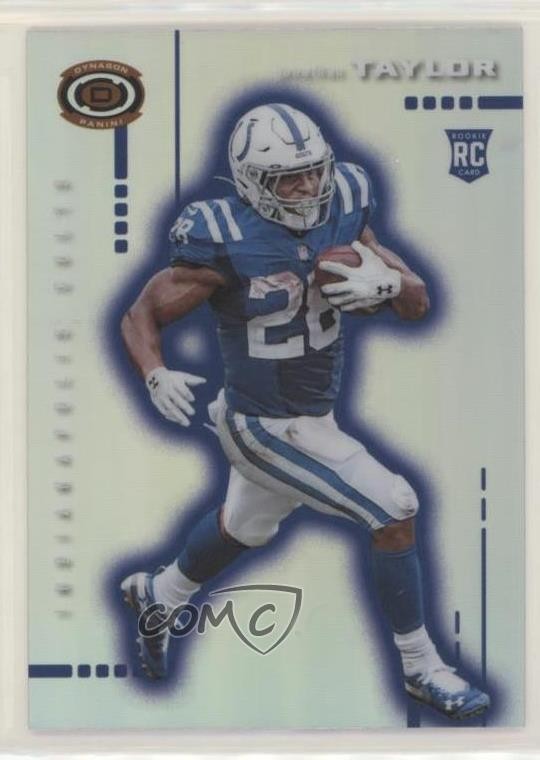 2020 Panini Chronicles Dynagon Rookies Silver Prizm Jonathan Taylor #D-7 0nr3