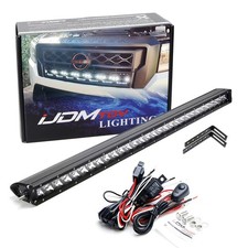 Behind Grille Mount 30 Led Light Bar Kit W Wiring For 2022-up Nissan Frontier