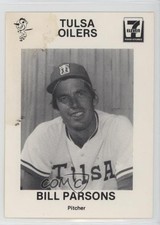 1975 7 Eleven Tulsa Oilers Bill Parsons #10 8d2