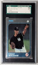 1997 Bowman Chrome Eric Milton Rookie SGC 9 New York Yankees #157