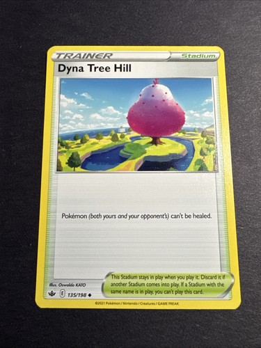 Dyna Tree Hill 135/198 Swsh06: Sword & Shield - Chilling Reign Regular
