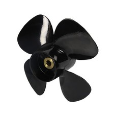 Propeller Aluminium 4-Blatt 10 x 7 für Mercury 6, 8, 9.9, 15 PS 2-Takt SCHUBPROP