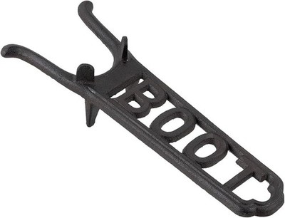 Farmhouse Boot Jack Puller Rustic Shoe Jack Remover Heavy Duty Cast Iron for Hom