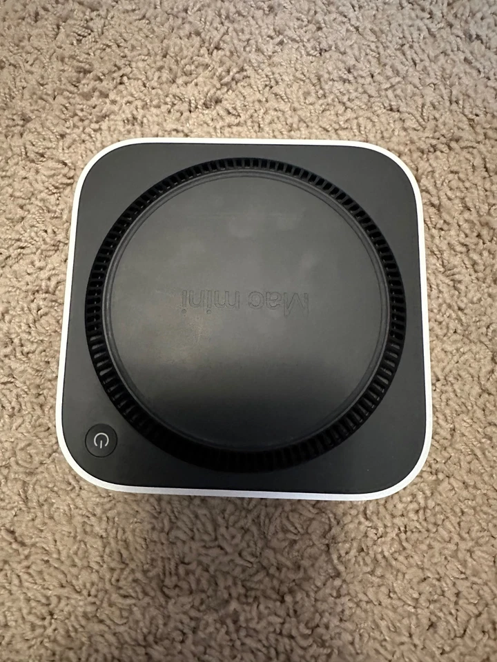 Apple Mac Mini (2024) M4, 16GB RAM 256GB SSD, Silver, macOS, 10-Core GPU Desktop - Image 4 of 4