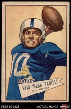 1952 Bowman Small #44 Babe Parilli Packers Kentucky 1.5 - FAIR
