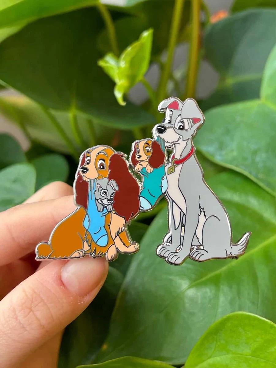 Lady & the Tramp Contemporary Disney Pins, Patches & Buttons (1968