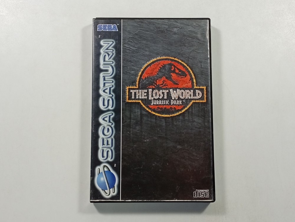 THE LOST WORLD JURASSIC PARK SEGA SATURN PAL-EURO (COMPLETE - BOX DAMAGE)
