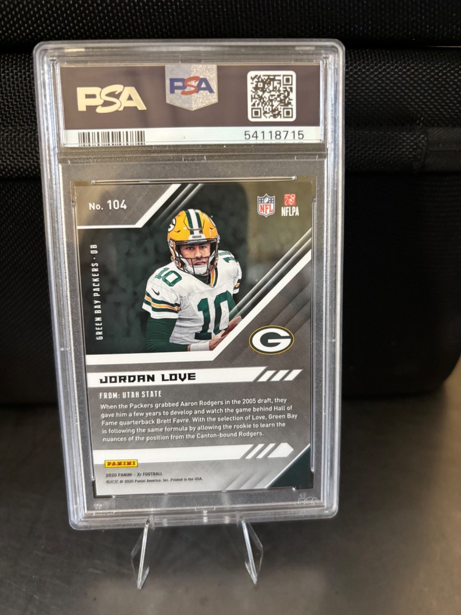 2020 Jordan Love Panini XR Rookie Red Parallel RC /249 MINT