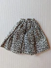 VINTAGE BARBIE Pak B&W Floral Full Skirt