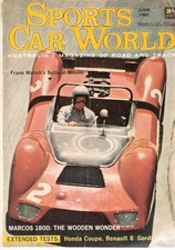 Sports Car World 1966 Mar Ford Shelby Mustang Lotus 41 Triumph Spitfire Railton
