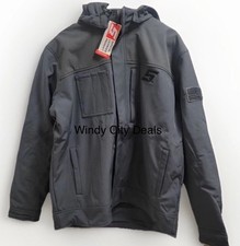 Snap On Tools XL Jacket Coat Insulated Removable Hood Hawthorne Fleece Lined New