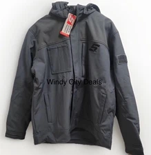 Snap On Tools Jacket Coat Insulated Removable Hood Hawthorne Fleece Lined New