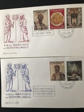 Vatican City Scott # 448-452 Peter & Paul First Day Cover 