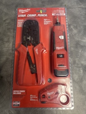 New Milwaukee Twisted Pair Install Kit 48-22-8101