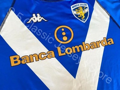 Kappa Brescia 03/04 Home Jersey #10 Roberto Baggio XL