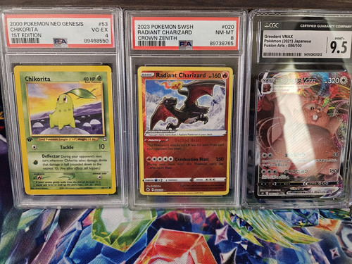 Pokemon 3 Graded Cards 2 PSA 1 CGC japanese - Bild 2 von 3