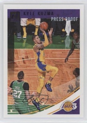 2018-19 Panini Donruss Press Proof Purple 96/199 Kyle Kuzma #84 0nq