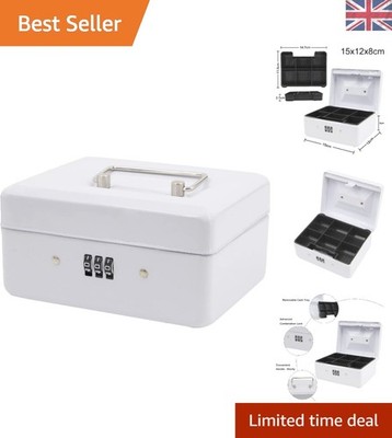 Elegante 6 Zoll Sicherheitsbox mit Edelstahlgriff für Zuhause & Büro