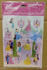 Vtg Stickeroni Disney Princesses sticker sheets new in package