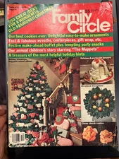 Family Circle Great Ideas Christmas Helps Holiday Recipes and Decorations 1979