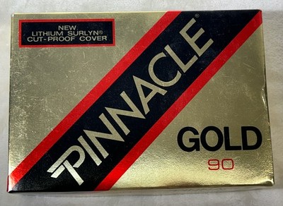Pinnacle Gold 90 Box Of 12 Golf Balls Titleist Lithium Surlyn Cut