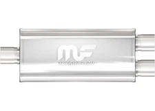 MagnaFlow 12198 20" Straight-Through 5x8" Muffler 3" Center Inlet/2.5" Dual Out