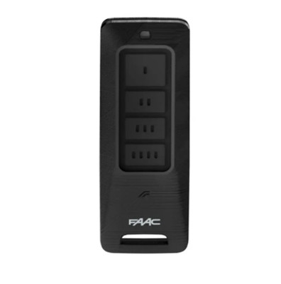 FAAC XT4 FDS 433-868 787018 4 Channel Remote Control Transmitter Black