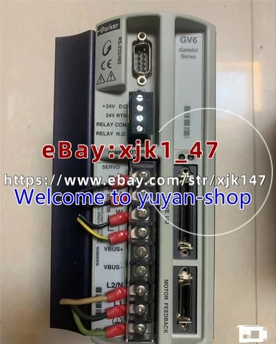 1PC USED Parker GV6-U6E-NK Servo Drive Controller by DHL or Fedex/xjk