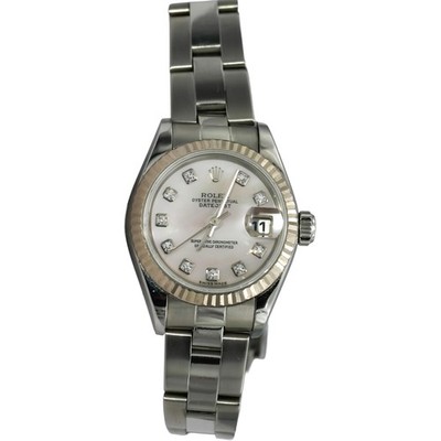 ROLEX Stainless Steel & 18k Gold Lady-Datejust Watch w/ Factory Dial Ref. 179174