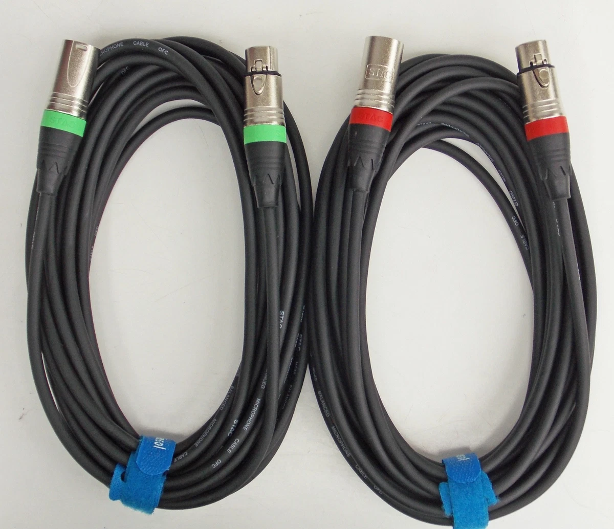 Mikrofonkabel XLR Stecker auf XLR Busche (3M), XLR-Kabel XLR-Stecker