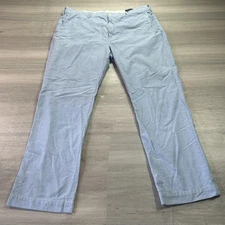 Polo Ralph Lauren Pants Mens 40x32 Light Blue Classic Fit Chino Cotton Casual
