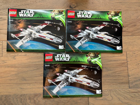 LEGO Star Wars Red Five X-Wing Starfighter (10240) Used Retired 100% Complete