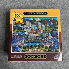 Dowdle Chattanooga TN Puzzle Made in USA 500 Piece 16x20 in.