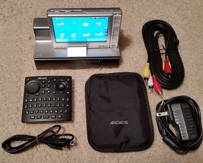 160GB ARCHOS 605 WIFI DIGITAL MEDIA MP3 PLAYER WITH DOCKING STATION AND EXTRAS