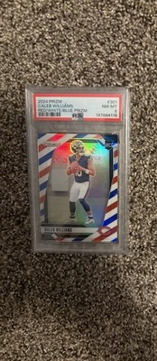 2024 Panini Prizm - Rookies Caleb Williams #301 Red White & Blue Prizm (RC)