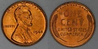 1944-P uncirculated Lincoln Wheat Cent
