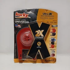 Korky Ultra 2x High Performance Rubber  Adjustable Universal Flapper # 2017 NEW