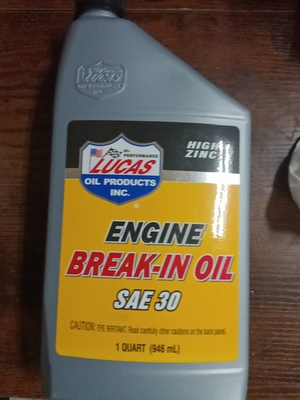 #ad #ad Lucas Oil 10630 Break In Oil 1 Qt SAE 30 for Smooth Engine Break In 881 Kb $19.52