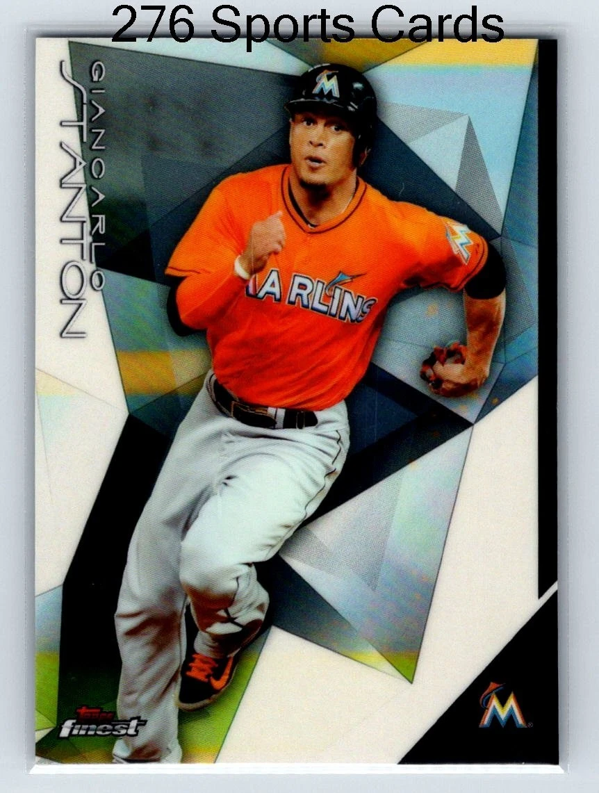 2015 Topps Finest - Giancarlo Stanton #19 for sale | eBay