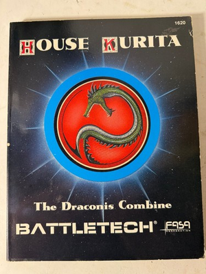 #ad #ad House Kurita The Draconis Combine Battletech 1987 FASA Paperback $42.89