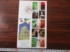 Japan Stamp First Day Cover 日本イタリア国交150周年 Large format 2016