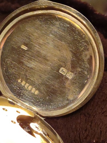 Antiguo Reloj de Bolsillo de Plata Esterlina con Sello Thomas Peter Hewitt funciona - Imagen 7 de 11