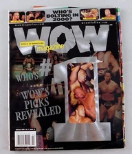 DDP The Rock Austin WOW Pro Wrestling Magazine Dec 2000 Wrestler WWF WCW WCW