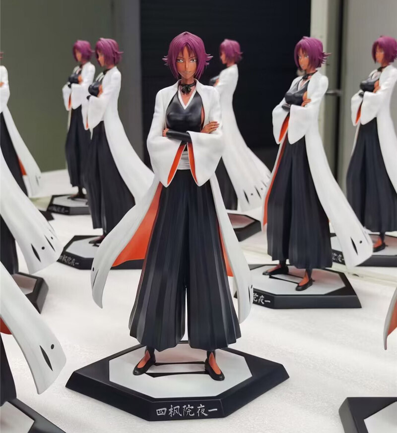 BLEACH Shihouin Yoruichi Resina CHOCOBO Estatua de Estudio Modelo 30 cm 1/6