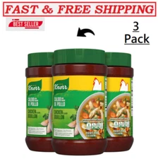 (3 Pack)Knorr Granulated Chicken Flavor Bouillon For Sauces,(32 oz)