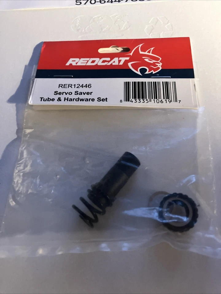 Redcat Kaiju RER12446 Servo Saver Tube Hardware Set & RER12478 Bellcrank Post - Image 2 of 4