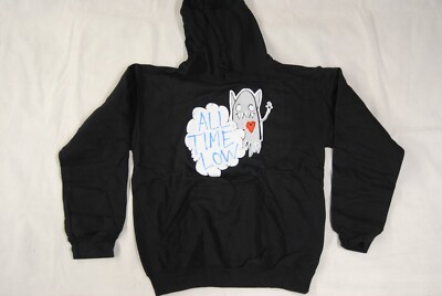 All Time Low Monster Hoodie Kapuzenpullover Neu Offiziell Selten